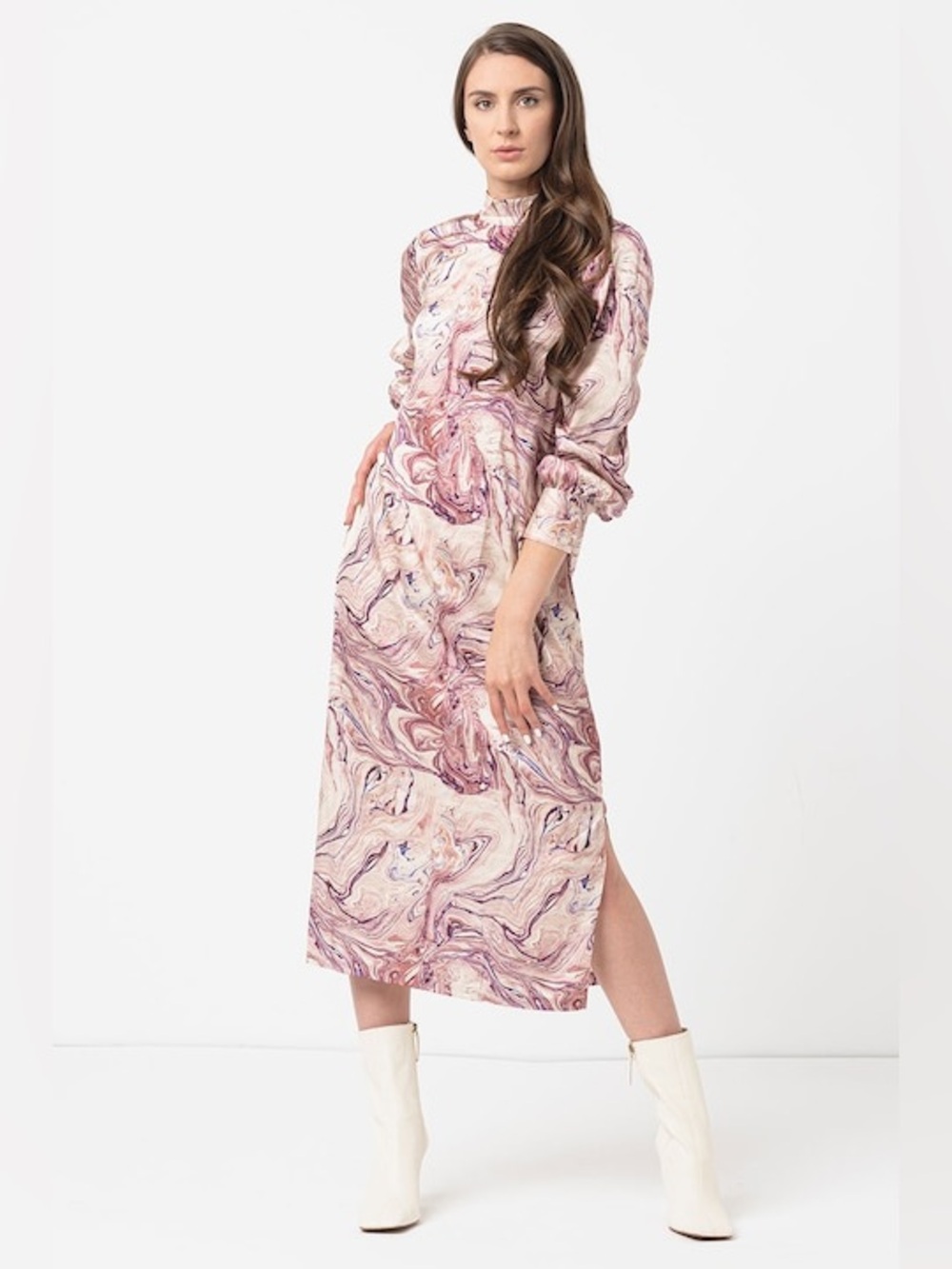 Scotch &‎ soda marble print midi dress size small